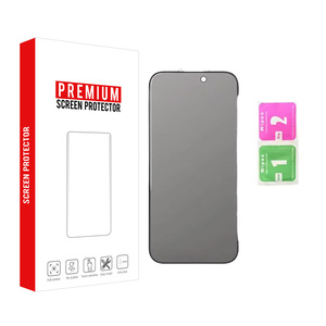 Protection d'écran en verre trempé anti-espion personnalisée pour iPhone 16 17 18 Pro Max 9H 2.5D – Film de protection pour téléphone portable - Product Image 1