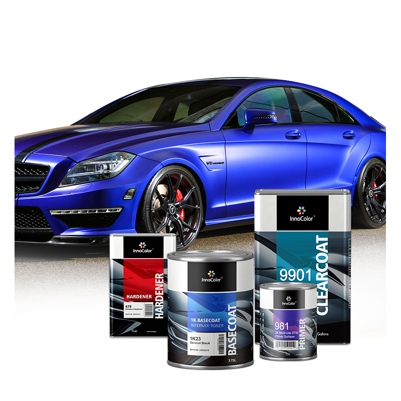 High Quality Metallic Blue Orange Green Epoxy Auto Car Paint