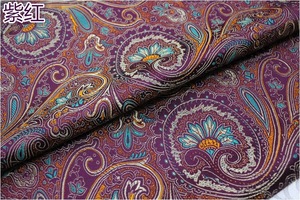 Vải gấm tơ tằm kiểu Trung Hoa cổ điển, chất liệu làm váy satin thủ công, họa tiết nhuộm sợi, co giãn, thoáng khí - Product Image 6