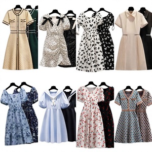 Vestido de Manga Corta con Lentejuelas Bordadas de Alta Costura, Moda Casual para Mujer, Primavera-Verano 2026, Envío Aleatorio - Product Image 1