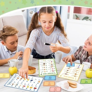 Ensemble <span class=keywords><strong>de</strong></span> menus <span class=keywords><strong>de</strong></span> restaurant pour jeu d'imitation, blocs <span class=keywords><strong>de</strong></span> commandes <span class=keywords><strong>de</strong></span> repas pour cuisine et restaurant, accessoire <span class=keywords><strong>de</strong></span> jeu <span class=keywords><strong>de</strong></span> rôle pour tout-petits filles et garçons, cadeau d'anniversaire - Product Image 5