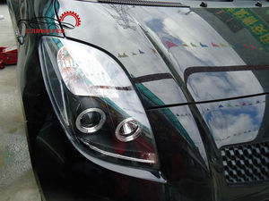 CARMATES Vente Chaude <span class=keywords><strong>Phare</strong></span> Assemblage LED DRL Avant Lampes Clignotant <span class=keywords><strong>Phare</strong></span> Pour <span class=keywords><strong>Toyota</strong></span> <span class=keywords><strong>Yaris</strong></span> <span class=keywords><strong>2006</strong></span> 2007 2008 2009 - 2012 - Product Image 2