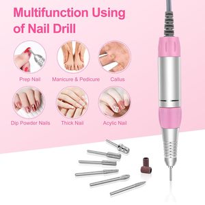 Máquina de manicura y pedicura recargable de 35000 RPM con motor sin escobillas, de alta velocidad, portátil y profesional, para uñas de plástico. - Product Image 6