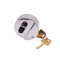 Cadenas rond en acier de 73mm en forme de rondelle, conteneur, remorque, camion, Hockey, verrou de manille caché