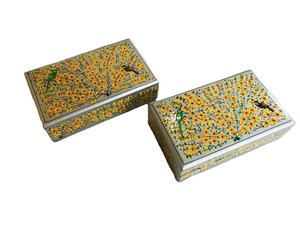 Новейшая дизайнерская бумажная коробка для безделушку ручной работы, экспортер бумажная коробка для маше из Кашмира, Индия - Product Image 4