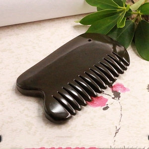 Pettine in giada nefrite per massaggio capelli, regalo fai da te per la cura della bellezza personale - Product Image 6