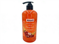 Gel Douche Nourrissant Double Blanchissant à l'Huile de Karité, à l'Huile de Coco et à la Grenade, 500 ml