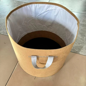 Vente en gros de pots de terre vivante en feutre écologiques de 50 gallons, avec doublure imperméable MoistureLock, faciles à utiliser <span class=keywords><strong>pour</strong></span> les serres agricoles - Product Image 1