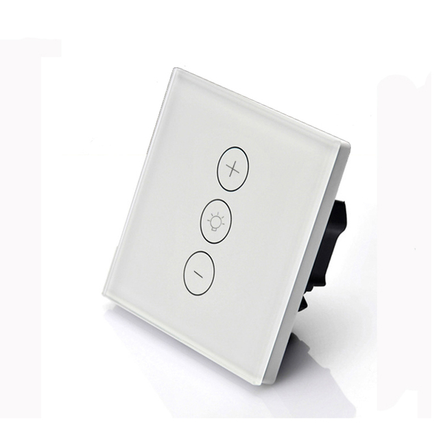 Smart WiFi Light Dimmer Switch Alexa Google Assistant EU/US Remote Control for Lamp Ceiling 10A Max. Current 250V Max. Voltage