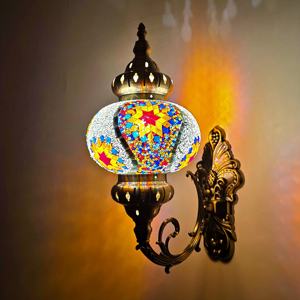 Retro-Wandleuchte Farbenfrohe Dekorative Kunst-Wanddekoration LED-Wandlampe für Zuhause Geschäft Hotel - Product Image 1