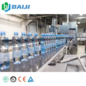 Complete Automatische Verwerkingsfabriek Voor Zuiver Watervulmachines Voor Kleine Flessen