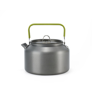 Ise Mount Aluminum Alloy Short Spout Coffee Pot 1.8L Portable Outdoor <b>Camping</b> <b>Kettle</b> - Product Image 5