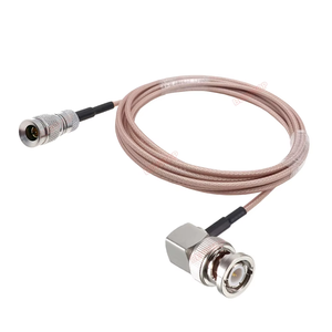 HD SDI cavo dritto BNC femmina a Mini BNC DIN 1.0/2.3 CC4 maschio RG179 Pigtail 75 Ohm per Blackmagic <span class=keywords><strong>HyperDeck</strong></span> Shuttle - Product Image 2