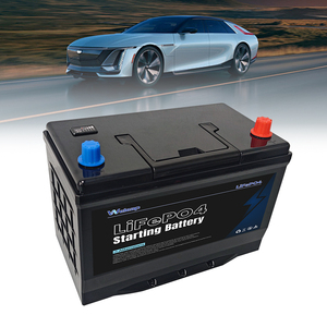 OEM启动电池制造商 12V 1000CCA 80Ah 低自放电汽车启动电池 - Product Image 1