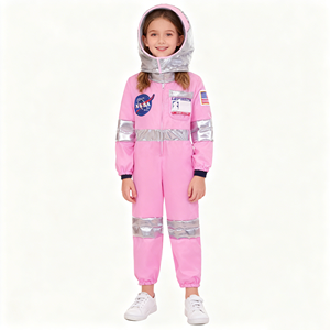 Costumes d'Halloween <span class=keywords><strong>YuYuan</strong></span> pour enfants, costume d'astronaute pour filles et garçons, combinaison spatiale, cosplay - Product Image 5
