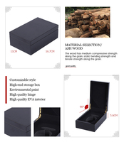 Haute qualité mdf brillant différents types d'emballage nouveau 2024 unique luxe luxe luxe parfum de luxe boîte en bois parfum mon logo