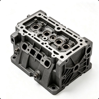Fundición de precisión de grandes piezas a medida: Bloque de motor, culata, chasis de maquinaria, hierro fundido y acero OEM.