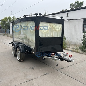 Electric Funeral <b>Trailer</b> Carriage Manufacturer High Quality Horse Drawn Hearse for Funeral Horse Carriage with Chariot for Sale - Product Image 6