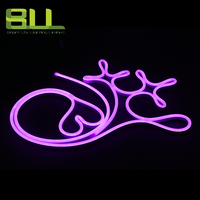 Tira de Luces LED Mini Neon Flex de 0812 con Excelente Brillo, IP67, DC24V, para Publicidad y Decoración Exterior