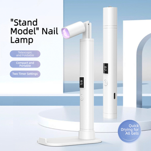 365Nm One Line Light UV Nail <b>Lamp</b> Portable Rechargeable <b>Mini</b> UV Light for Nail Gel Polish - Product Image 3