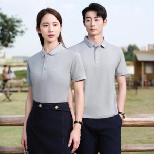 เสื้อกอล์ฟผู้ชาย Touchhealthy HT-8511 ราคาประหยัด พิมพ์ลายโลโก้ด้วยเทคนิค Sublimation ผ้าฝ้ายถัก 100% ไม่หดตัว แขนสั้น ใส่ได้ทั้งชายและหญิง น้ำหนัก 220 กรัม - Product Image 4
