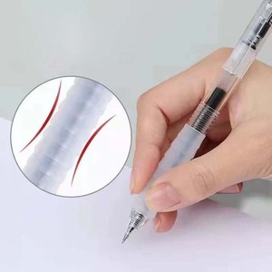 Stylo à bille noir et rouge doux et confortable pour aider aux devoirs, 0,5 mm, adapté aux élèves pour la pratique des problèmes et à l'utilisation au bureau. - Product Image 3