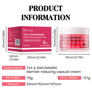 Crème en capsules réductrice de taches TxA Niacinamide 70g, crème hydratante anti-rides pour le visage - Product Image 4
