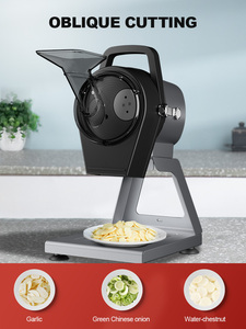 Professional Vegetable <strong>Cutter</strong> for Hotel <strong>Spring</strong> <strong>Onion</strong> Slicer Mini Ginger Shredder Thickness Adjustable 1-3mm - Product Image 5