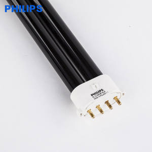 Lámpara <span class=keywords><strong>UV</strong></span> <span class=keywords><strong>Philips</strong></span> TL-S 9W/4P BLB, Lámpara de Luz Negra, Lámpara <span class=keywords><strong>UV</strong></span> Negra para Detección de Defectos en la Combinación de Colores - Product Image 2