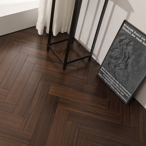 Pavimento in Legno Massello Africano Iroko a Spina di Pesce Impermeabile, Stoccaggio a Lungo Termine, Riscaldamento, Pavimenti in Legno Duro - Product Image 6