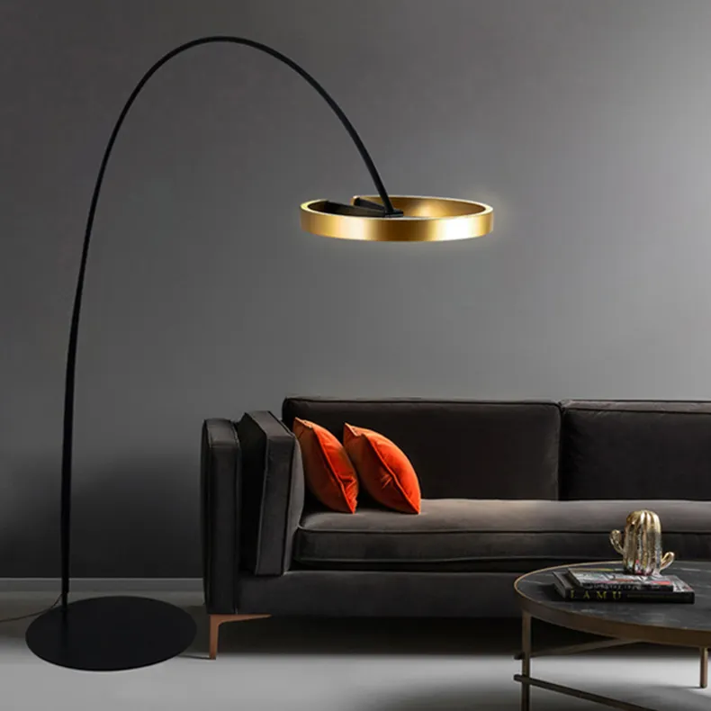 Postmoderne Woonkamer Vloer Lamp Naast De Sofa Nordic Creatieve Villa Verticale Vissen Vloerlamp