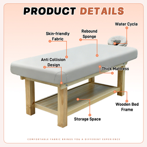 Lettino da Massaggio Premium per Salone di Bellezza e Spa, Lettino per Trattamenti Viso e Ciglia, Portatile e Riponibile, Design Moderno, Regolabile, per Soggiorno e Palestra - Product Image 3