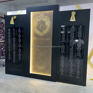Tùy chỉnh tổ chức sự kiện bên lối vào Chào mừng bạn đăng Acrylic Backdrop Wedding chỗ ngồi biểu đồ - Product Image 2