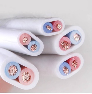 <span class=keywords><strong>สาย</strong></span>เคเบิลทองแดงแบบแบน RVVB ยืดหยุ่นสูง ขนาด 2x0.75 2x1.0 2x1.5 สีขาว ดีไซน์แบนด้านนอก <span class=keywords><strong>ราคา</strong></span>โรงงาน - Product Image 3