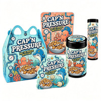 Ensemble de sacs en Mylar personnalisés 3,5g 7g 14g 28g avec bocaux, boîtes, tubes – Solution d'emballage alimentaire anti-humidité pour chewing-gum