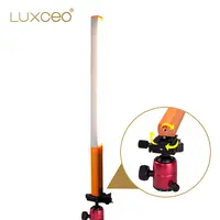 Yeni için LUXCEO Q508D yeni el ışık çubuğu pil çalışan fotoğraf aydınlatma el led video ışığı stüdyo youtube