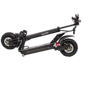 Trottinette électrique pliable pour adultes de 11 pouces, double moteur 1000W, cadre en alliage d'aluminium, batterie au lithium étanche, autonomie de 35 km, capacité de 200 kg - Product Image 4