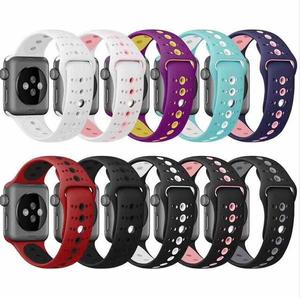 <span class=keywords><strong>Bracelet</strong></span> de montre Pour <span class=keywords><strong>Apple</strong></span> Montre Bande Silicone Hommes Montre Femme <span class=keywords><strong>Bracelet</strong></span> 38MM 40MM 42MM <span class=keywords><strong>44MM</strong></span> bande - Product Image 6