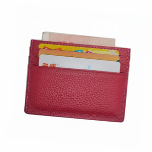 Tarjetero de cuero de negocios con logotipo personalizado y precio de alta calidad para regalo - Product Image 1