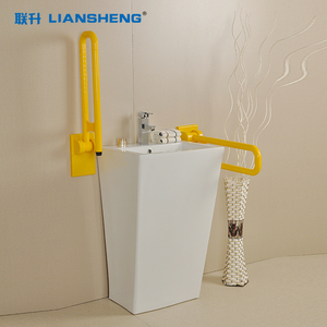 Thanh treo tường hình chữ <span class=keywords><strong>U</strong></span> có thể gập lại bằng thép không gỉ tay vịn gắn tường có thể gập lại cho người cao tuổi - Product Image 1