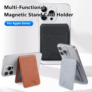 Portefeuille magnétique en cuir PU avec support pour cartes, idéal pour les voyages d'affaires, personnalisable OEM/ODM pour iPhone 18 17 16 Pro/Pro Max - Product Image 2