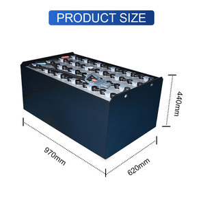 Batterie au plomb-acide 48V 8PZB400, 48V 400Ah, batterie de traction industrielle pour chariot élévateur électrique, pour chariot élévateur électrique Lgforklift CPD15 - Product Image 2
