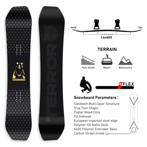 Tavola da Snowboard TERROR PERSIST per Uomo, Camber Direzionale per Freestyle - Product Image 2
