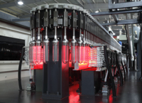 Nouvelle machine de soufflage automatique de bouteilles PET STABLE SEGD-6 2L Mitsubishi PLC, force de serrage de 8000 kN, pompe moteur pour bouteilles jusqu'à 112 mm