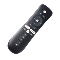 Untuk Syinix Itel RC-201BV 4K UHD Android Smart TV suara pengendali jarak jauh untuk wilayah Afrika