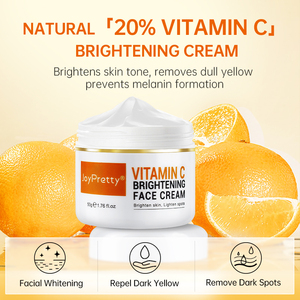 Oem/ODM nhãn hiệu riêng Vitamin C Kem dưỡng ẩm tàn nhang nhăn <span class=keywords><strong>Dark</strong></span> Spot Remover đen làm trắng da làm săn chắc Mặt Kem - Product Image 2