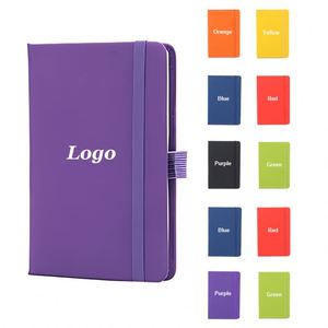 Custom Logo A5 PU Leather <b>Journal</b> Personalized Diary Notebooks Writing Hard Cover Promotional Business Notebook for Student - Product Image 1