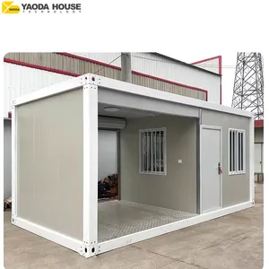 Prefabricated Modular Container Security Guard Room with Rolling Shutter Door