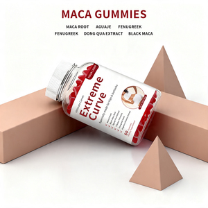 Gomitas BBL Totalmente Naturales, Sin Gluten, Sin OMG, Mezcla de Maca para Mujeres, Crecimiento de Cadera y Glúteos, Apoyo al Apetito, Suplemento Herbal, OEM, ODM - Product Image 6
