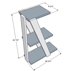 <span class=keywords><strong>Scaffale</strong></span> Moderno in Legno a Forma di Z per Soggiorno, Espositore per Libri, Supporto per Piante, Stile Nordico, <span class=keywords><strong>Scaffale</strong></span> da Terra, Arredamento per la Casa - Product Image 4